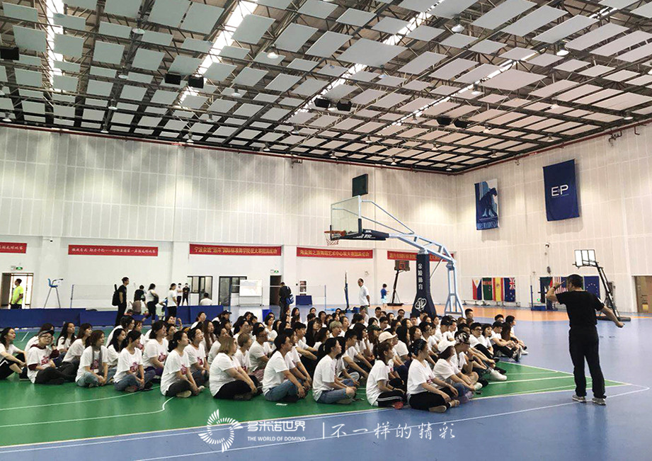 雅瑩多米諾團隊大挑戰(zhàn)祝福集團30周年