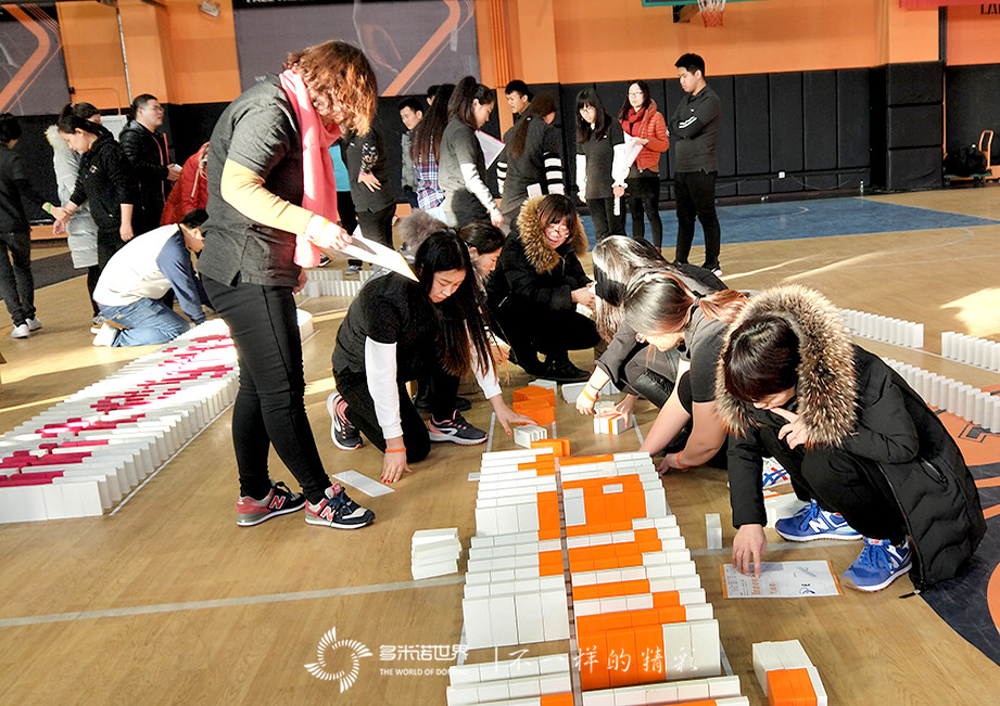 安科光電多米諾團隊大挑戰(zhàn)