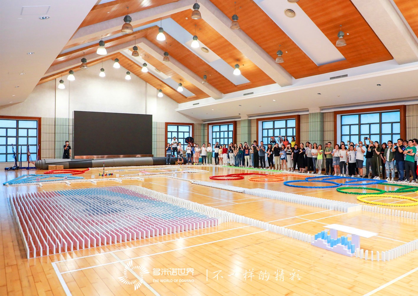 包容協(xié)作-達(dá)能CBS部門多米諾團(tuán)隊活動